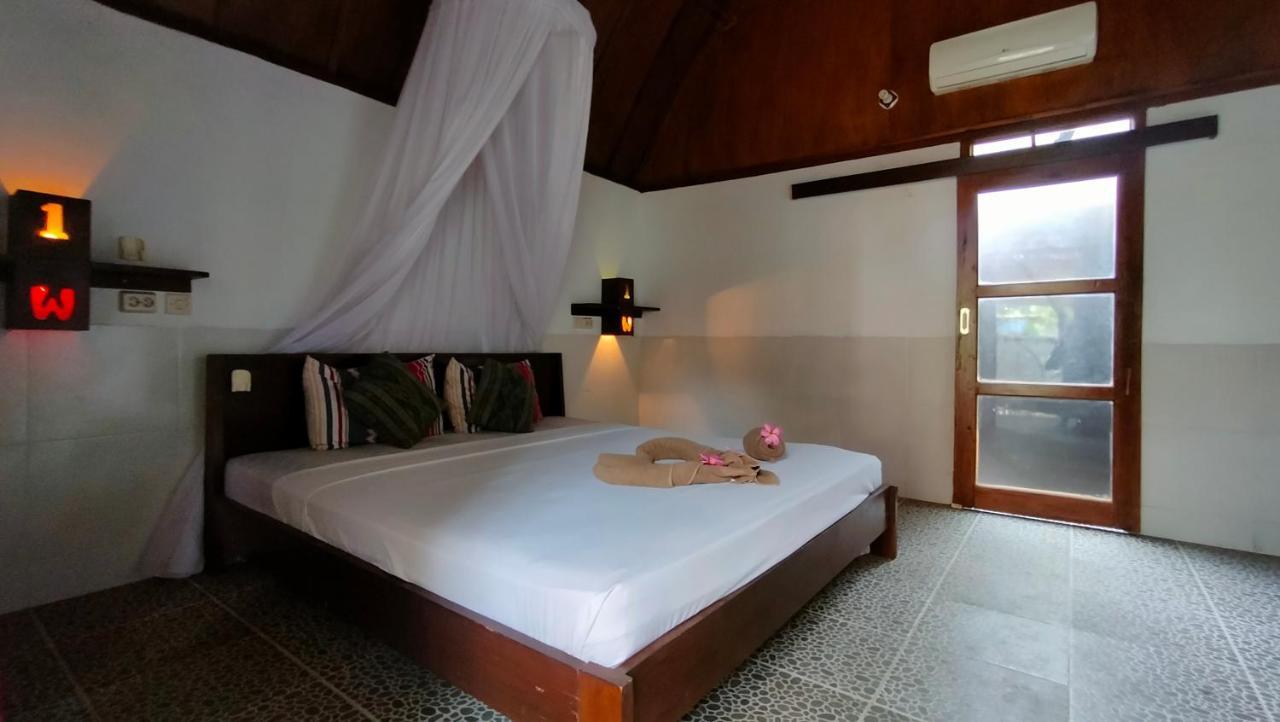 Maxal Bungalow Hotel Gili Air Kültér fotó
